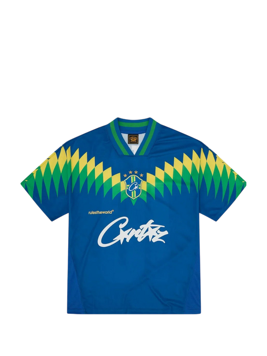Corteiz Club America Brasil Jersey (Blue)