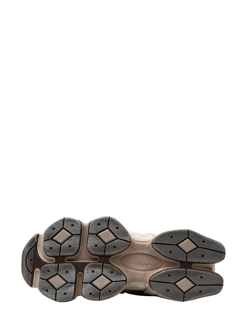 New Balance 9060 'Mushroom Brown' under